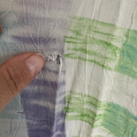 Jams World Blue Check Maxi Midi Summer Dress Womens Multicolor Sz S - Picture 12 of 12